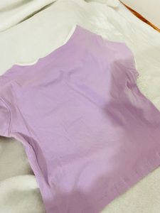 Cute Purple Graphic Tee