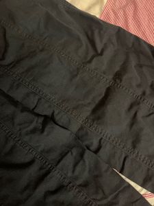 Stylish Black Wide-Leg Cargo Pants