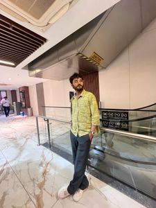 Stylish Men's Checked Shirt