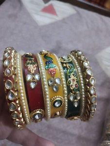 Indian rajsthani chuda Bangles Set