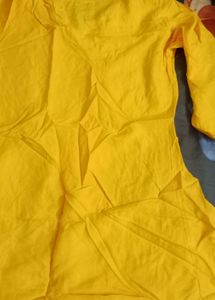 Yellow Embroidered Kurta