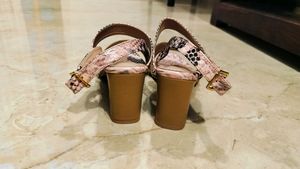 "Wild Strides" Womens Heels With Animal Print