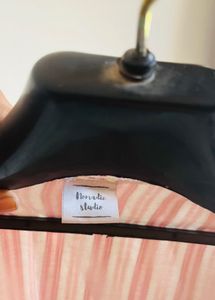 Striped Top with Button Detail