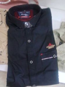 Men's Black Casual Shirt