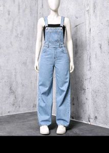 Light Wash Denim Overalls