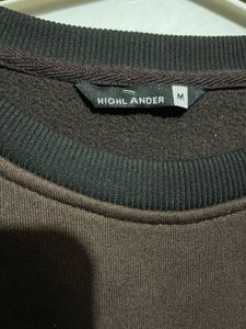 M size printed Pullover sweatshirt