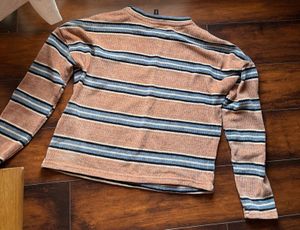 Striped Long Sleeve Top