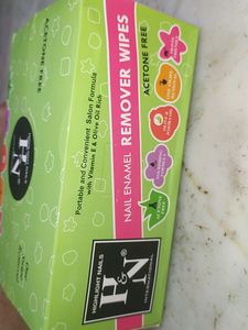 Nail Polish Remover Wipes Pack Of 6