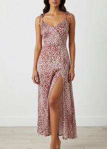 UK shein, Leopard Print Maxi Dress