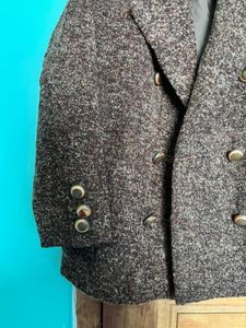 Vintage Wool Blend Overcoat