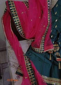 Beautiful Heavy Girlish Wedding Lehnga In Green💫
