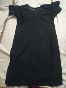 Black Kurta Top