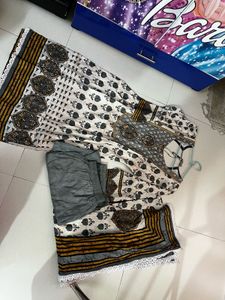 Stylish Printed Cotton Kurta