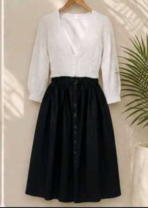 Dark Navy blue demin mini skirt