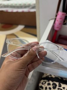 Clear Round Frame Glasses