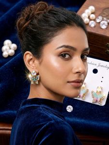 Combo Offer 💥Butterfly &amp; Flower Stud Earrings