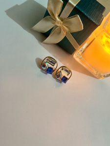 Sparkling Gemstone Earrings