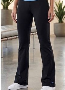 Puma Black Flared Yoga Pants