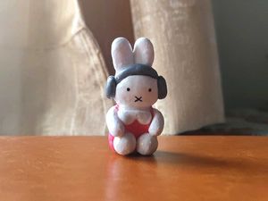 Miffy with Headphones Desk Buddy 🎧🩷