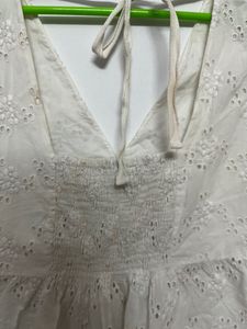 White Schiffili Tunic