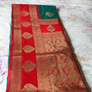 Premium Kanjivaram Saree with blouse piece