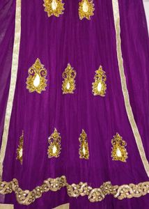 Beautiful Purple Lehenga Choli