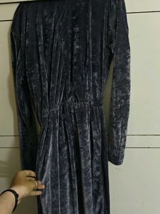 Elegant Velvet Maxi Dress
