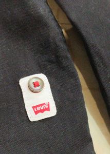 Classic Levi's Black Button-Up Shirt