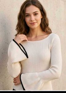combo offer- warm t-shirt and Midi Skirt