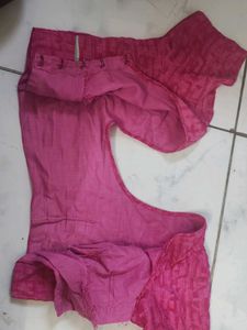 Pink Embroidered Blouse