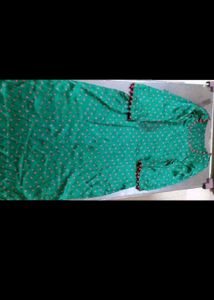 Green Polka Dot Kurta