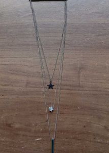 Layered Star &amp; Bar Necklace