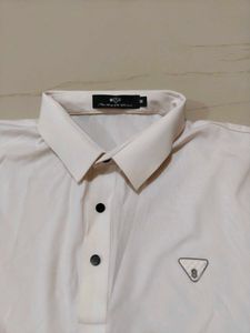 Classic White Polo Shirt