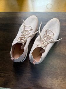 ALDO Pink Knit Sneakers (UK 6)