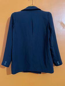 Classic Navy Double-Breasted Blazer