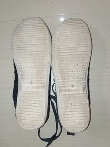 Black Lace Sneakers