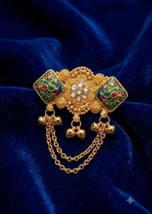 Designer Kundan & Enamel ring