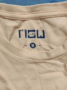 Women's Cream Floral "AMORE" T-Shirt