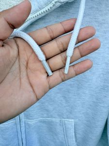 light grey zip up hoodie