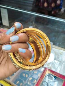 Elegant Beaded Bangle Set