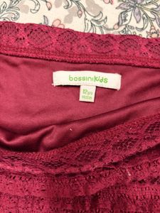 Lace Mini Skirt