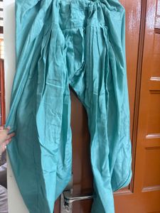 Elegant Teal Embroidered Kurta