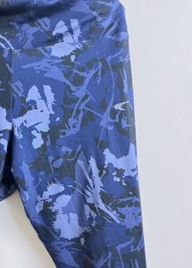 Blue Camo Leggings