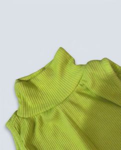 SSS Ribbed Mock Neck Tank Top