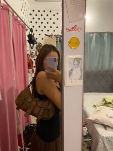 Alfani genuine leather bag