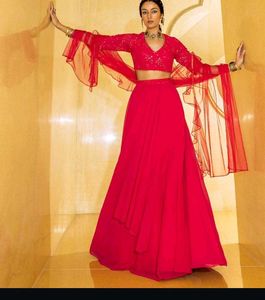 Ridhi Mehra Pink Lehenga Set