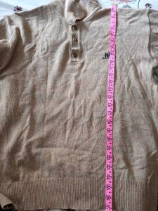Cozy Knit henley Pullover Sweater
