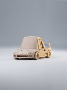 Tooned Ferrari F40 Kit Card 3D Printed