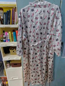Cute High Heel Print Robe