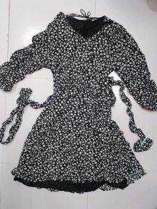 Floral Print Mini Dress